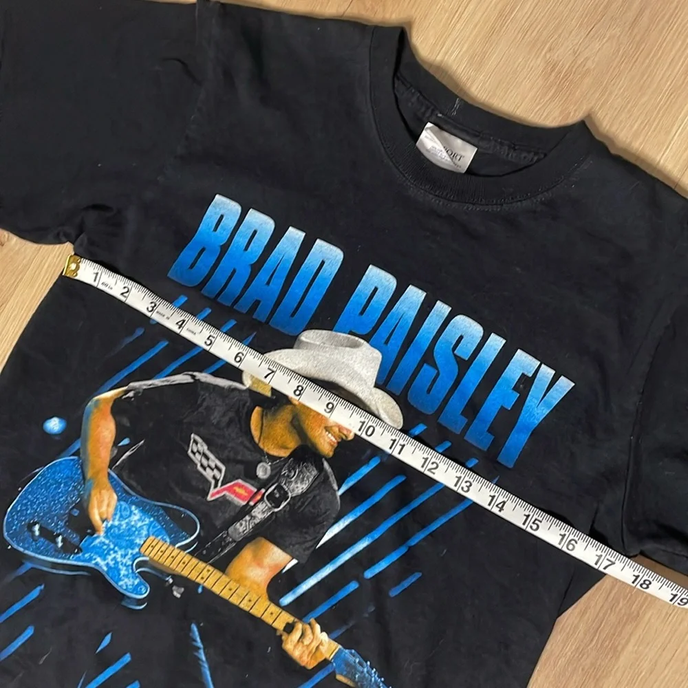 Brad Paisley 2014 Concert‎ T-Shirt. Black. Adult Small. Country Nation. GUC. - Picture 3 of 7
